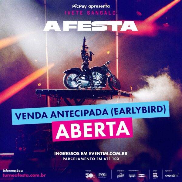 Ivete Sangalo inicia as vendas da turnê "A FESTA"